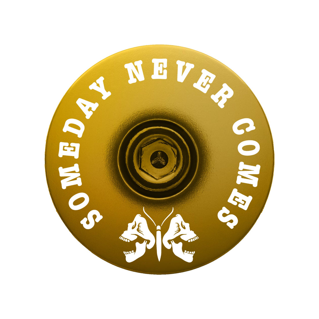 Someday Never Comes Custom Bicycle Headset Cap