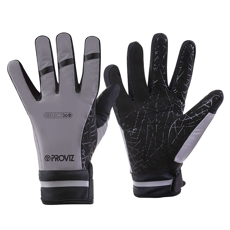 Proviz REFLECT360 Winter Gloves Silver L Pair