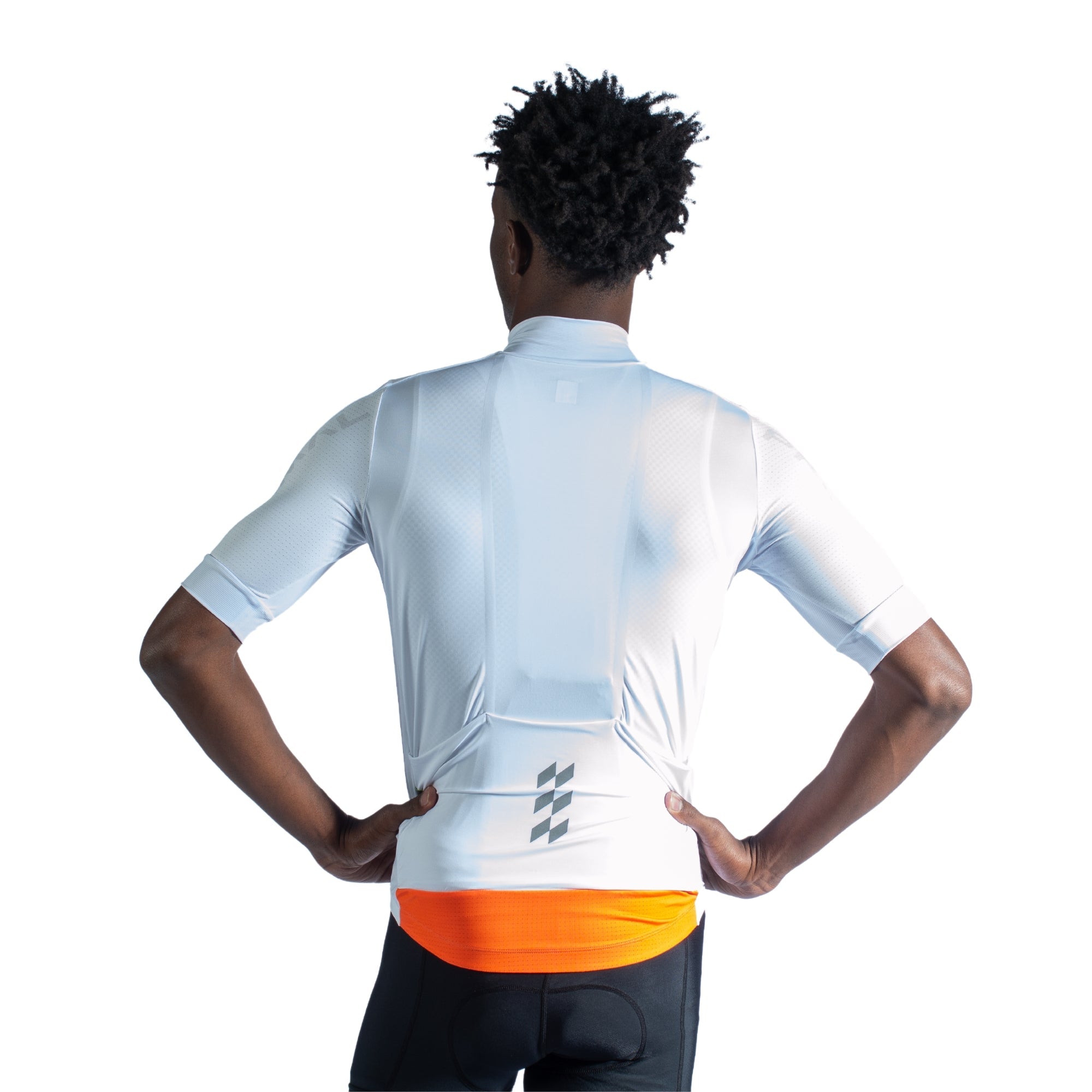 Alitios Men's White Vertos Jersey