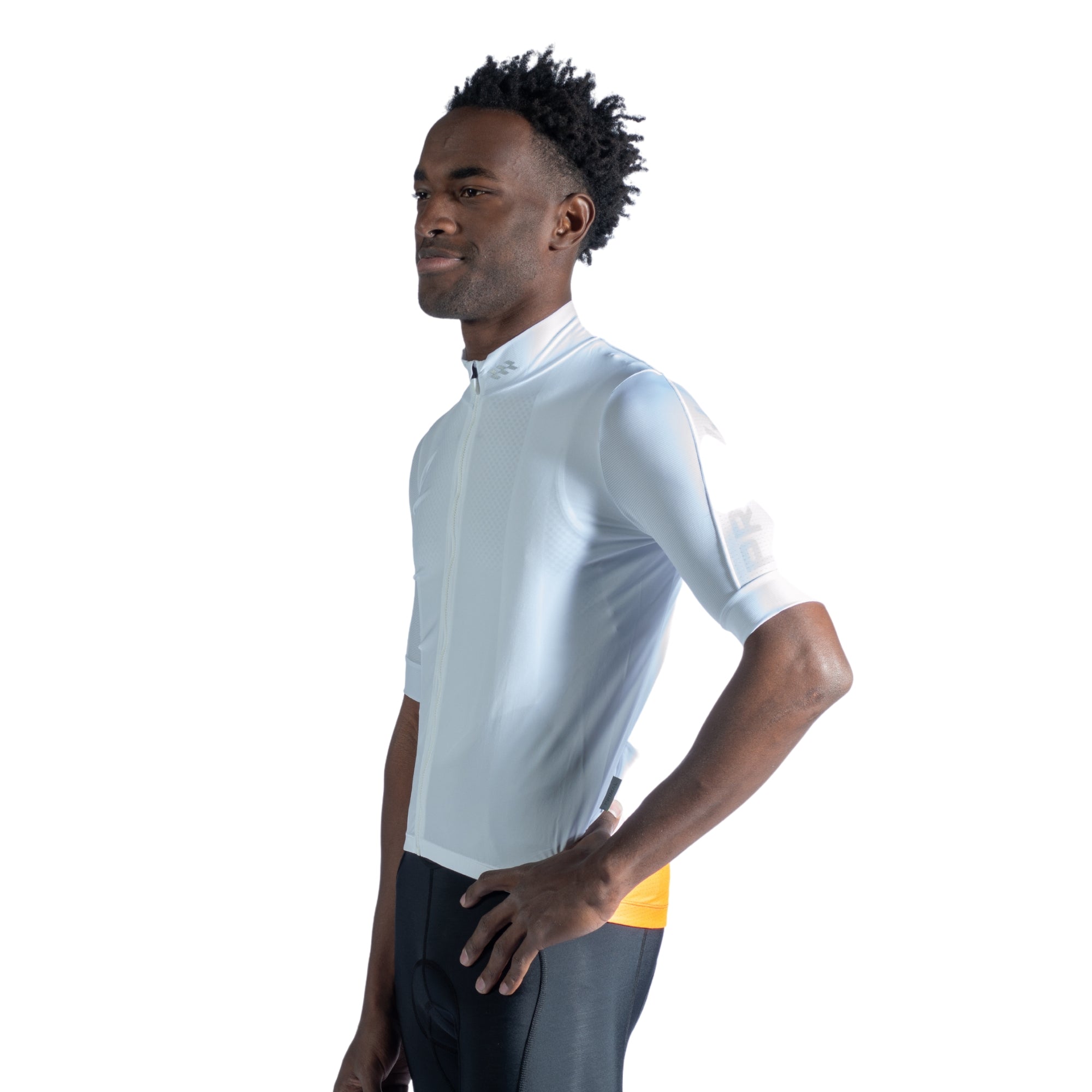 Alitios Men's White Vertos Jersey
