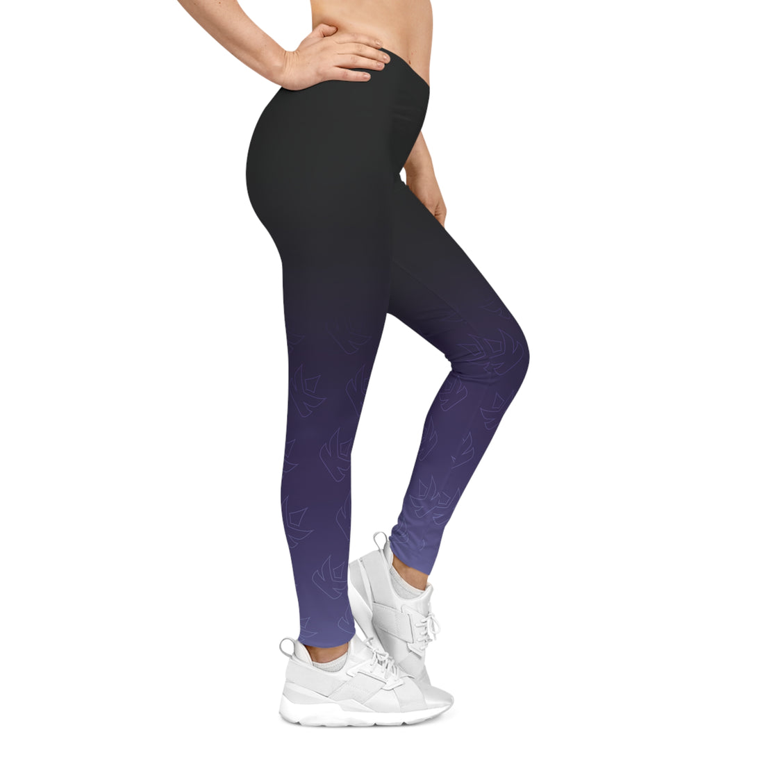 Kings Women's Casual Leggings Purple