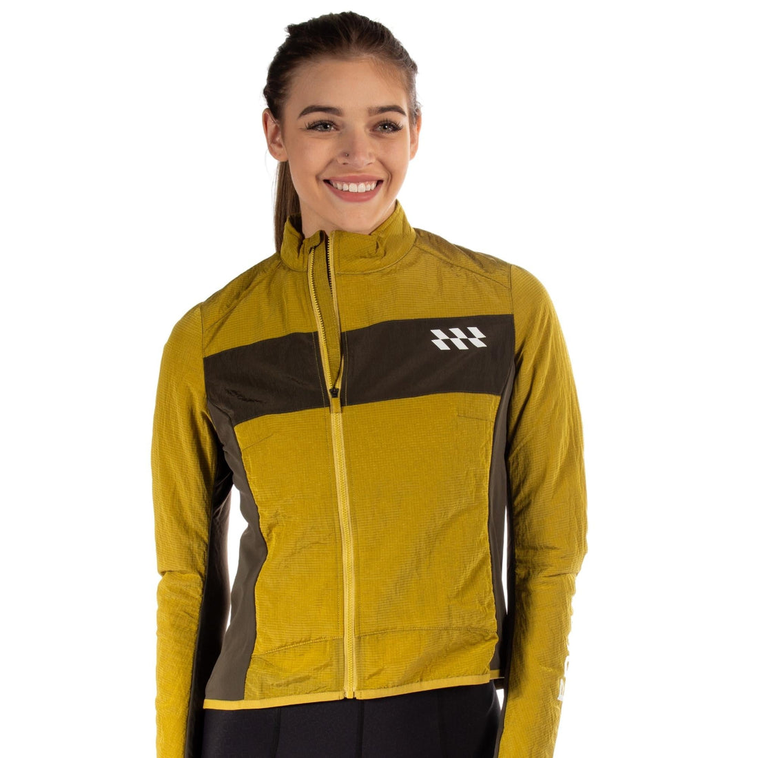 Alitios Women's Mustard Race Cut Vertos THS Jacket