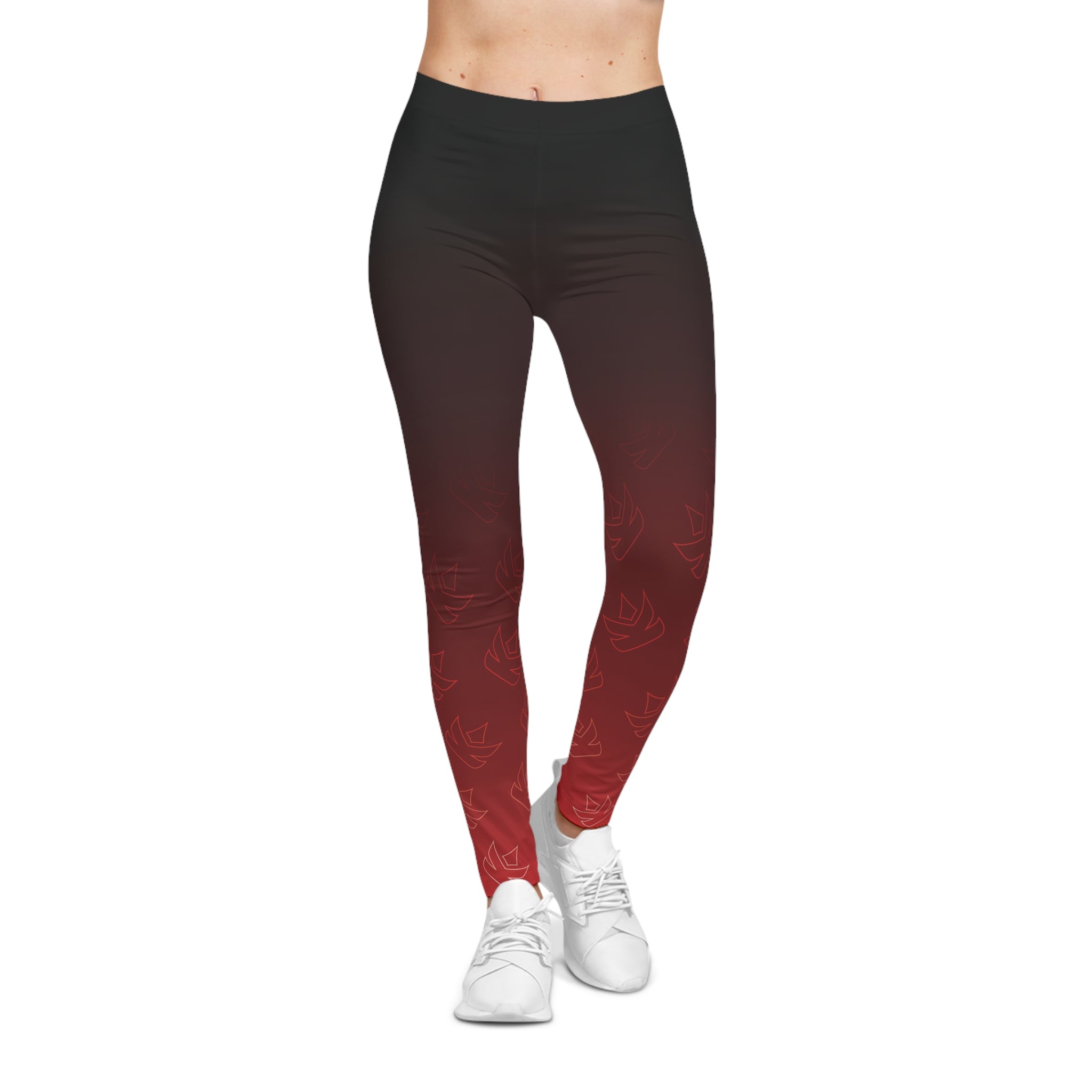 Kings Women's Casual Leggings Red
