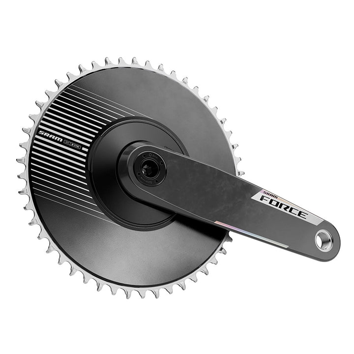 SRAM Force 1 Crankset - 160mm 50t Aero Chainring 12/13-Speed 8-Bolt Direct Mount DUB Spinde Carbon E1