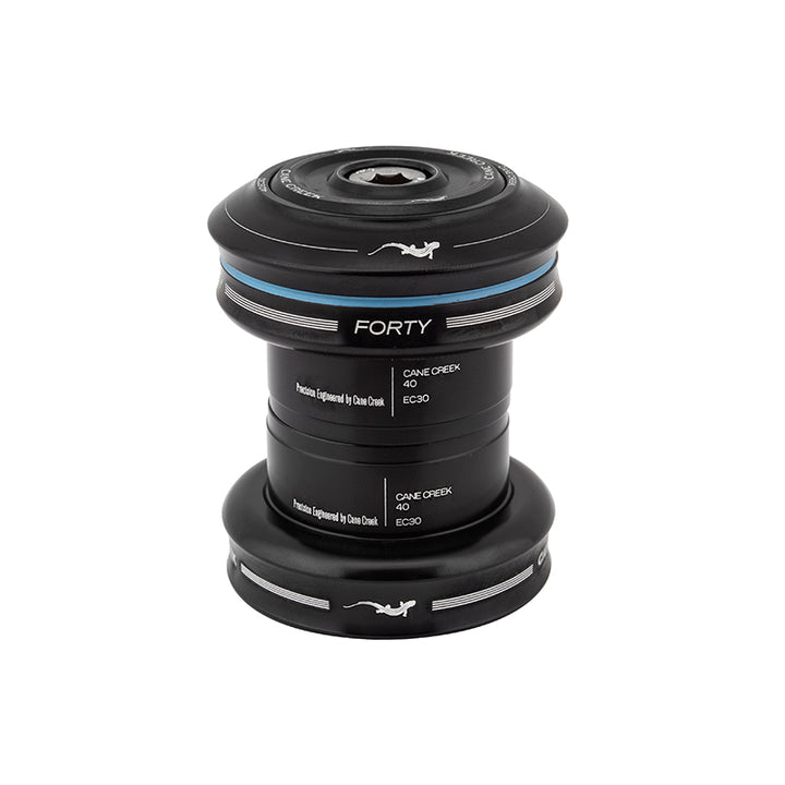 Cane Creek 40 EC30/25.4 / EC30/26 Headset 1" Straight Steerer Black