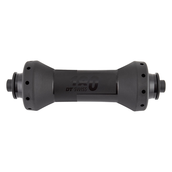 DT Swiss 180 Front Hub - QR x 100mm Rim Brake Black 20h Straight Pull