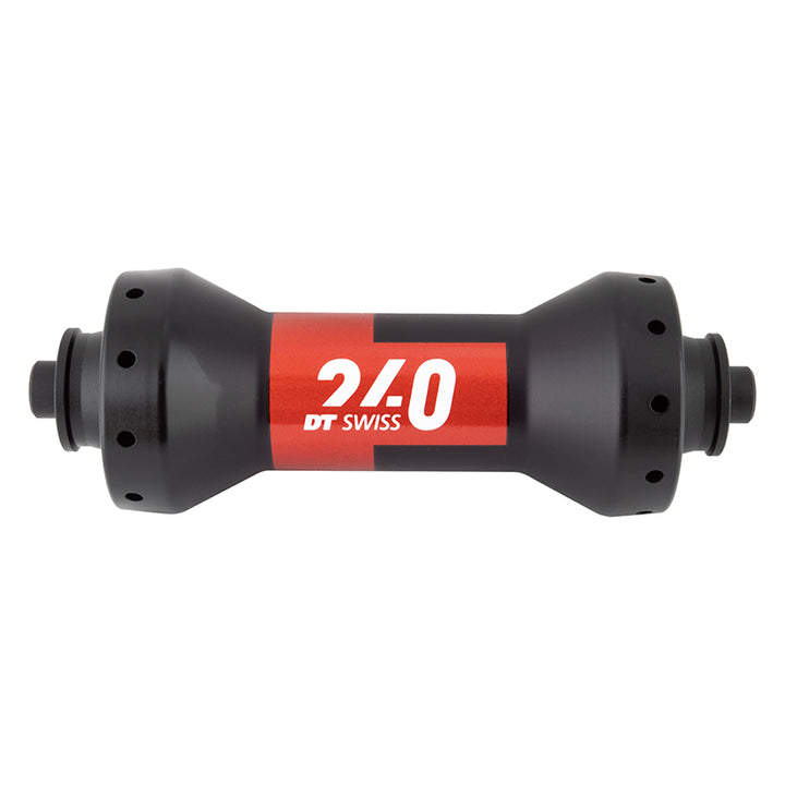 DT Swiss 240 Front Hub - QR x 100mm Black/Red 20H