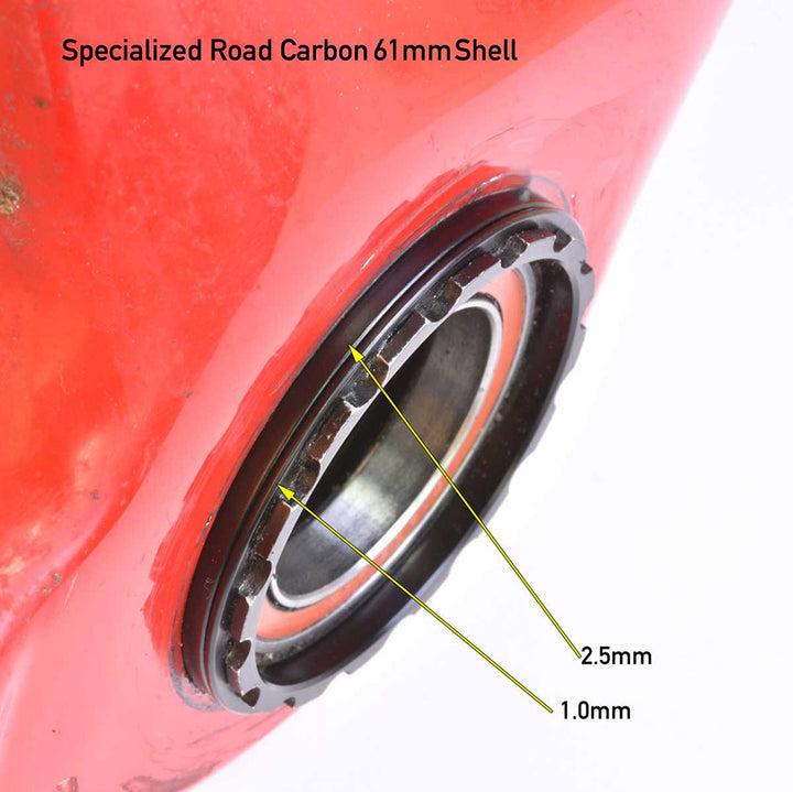 Wheels Manufacturing 46mm ID Bottom Bracket Spacer Pack