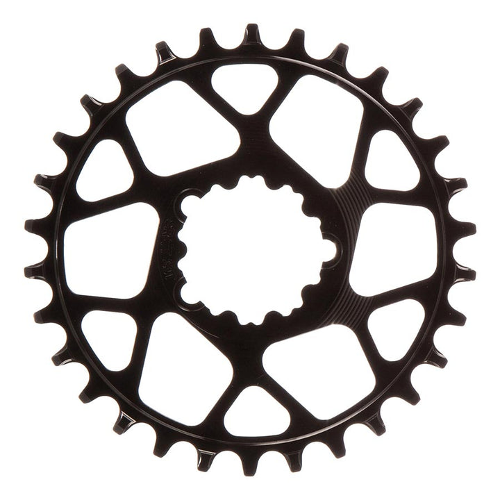 Works Components Round Chainring SRAM 3-Bolt 30T Boost 3mm Blk