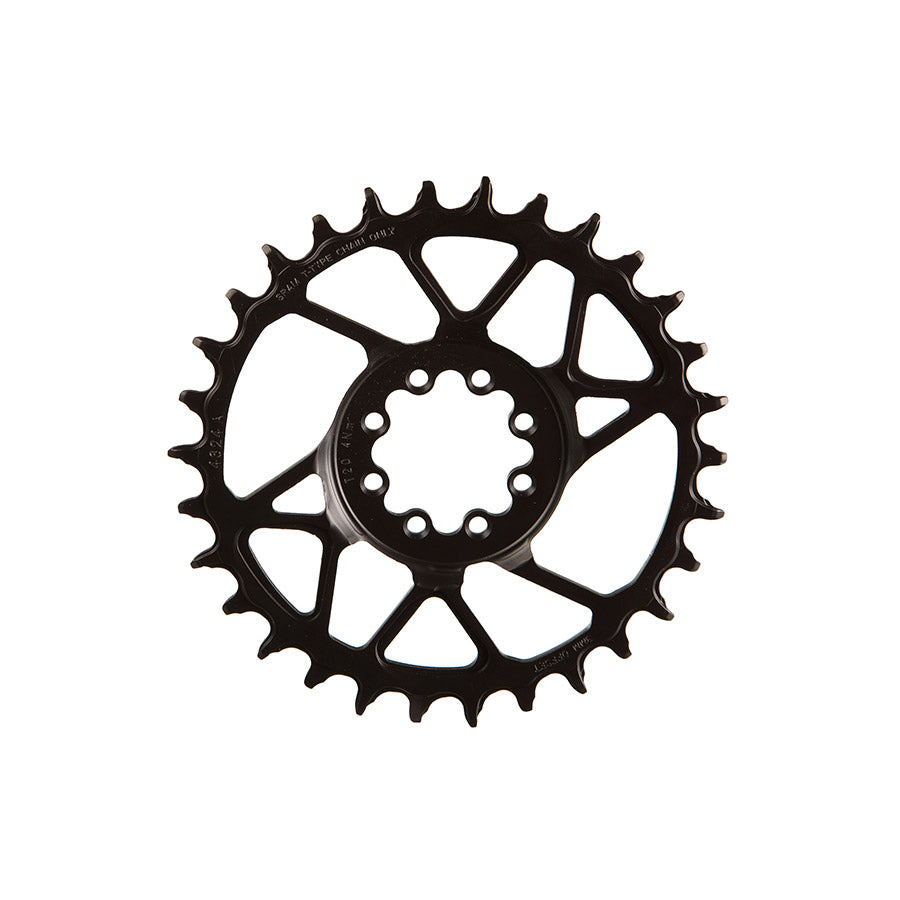 SRAM S1000 Eagle T-Type Direct Mount Chainring - 30t 12-Speed 8-Bolt Direct Mount 3mm Offset Steel BLK