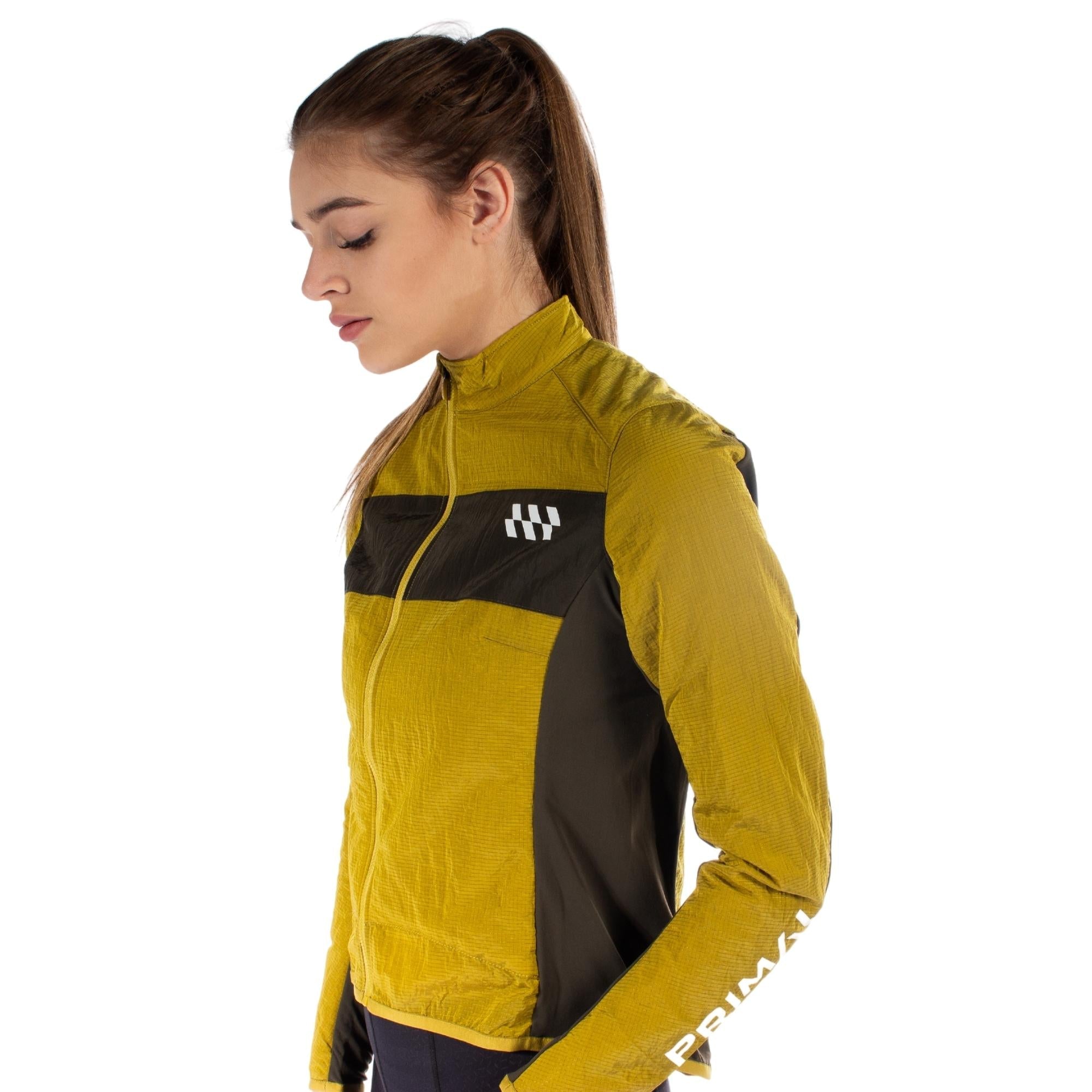 Alitios Women's Mustard Race Cut Vertos THS Jacket