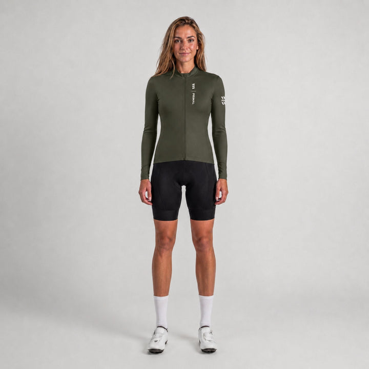 Alitios Women's Dark Tan Etheros Rain Jacket
