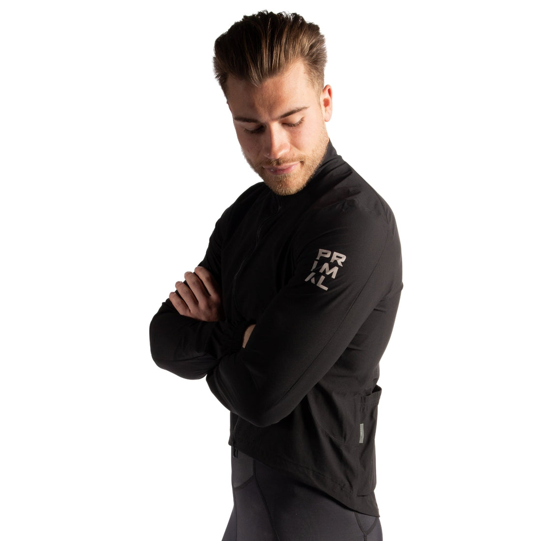 Alitios Men's Black Etheros Rain Jacket