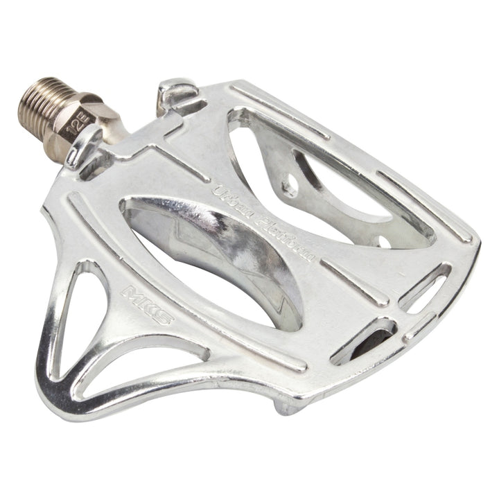 MKS Urban Platform Pedals - Platform Aluminum 9/16" Silver