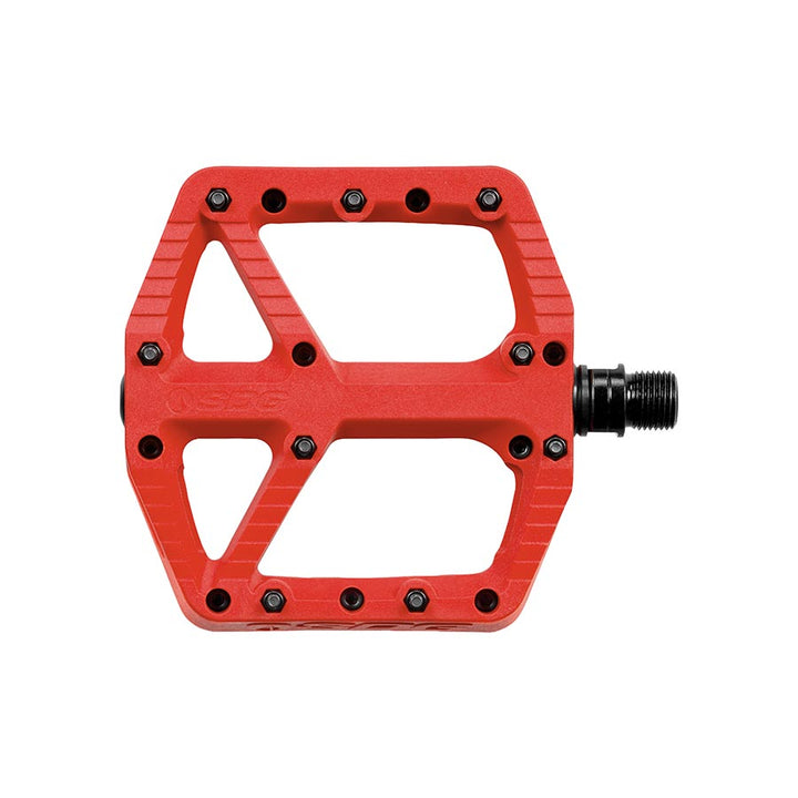 SDG Comp Pedals - Platform Composite  9/16"  Red