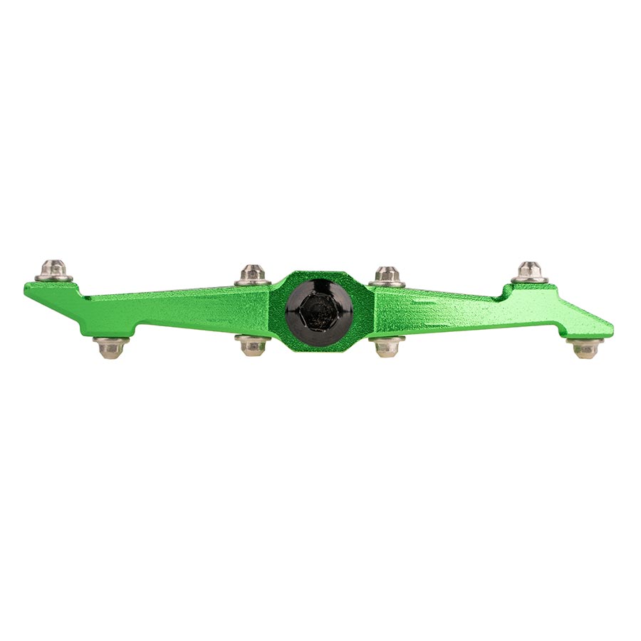 RCG Trailhead Platform Pedals Body: Alloy Spindle: Cr-Mo 9/16 Green Set