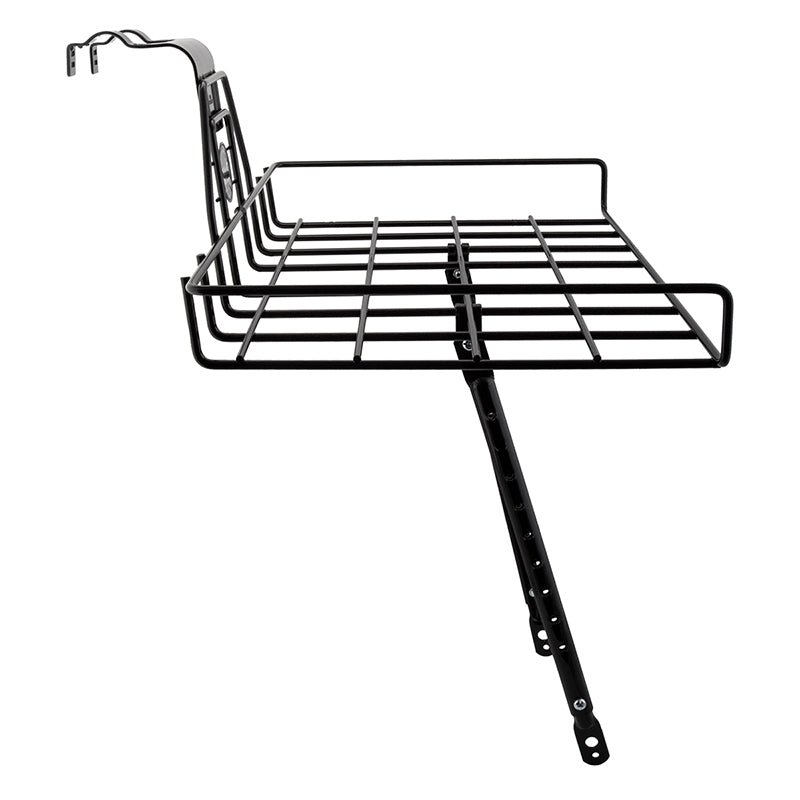 Wald 257 Ewalds Multi-Fit Front Rack: Gloss Black