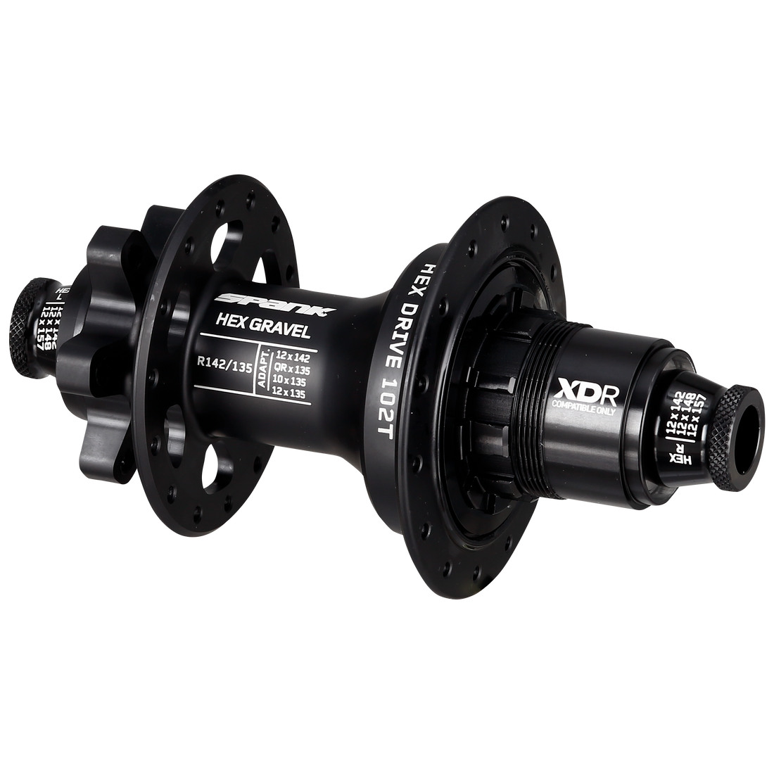 SPANK HEX GRAVEL R135/142 Hub