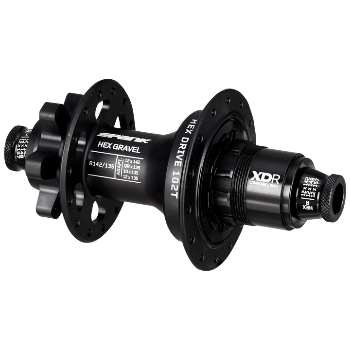 SPANK HEX GRAVEL R135/142 Hub