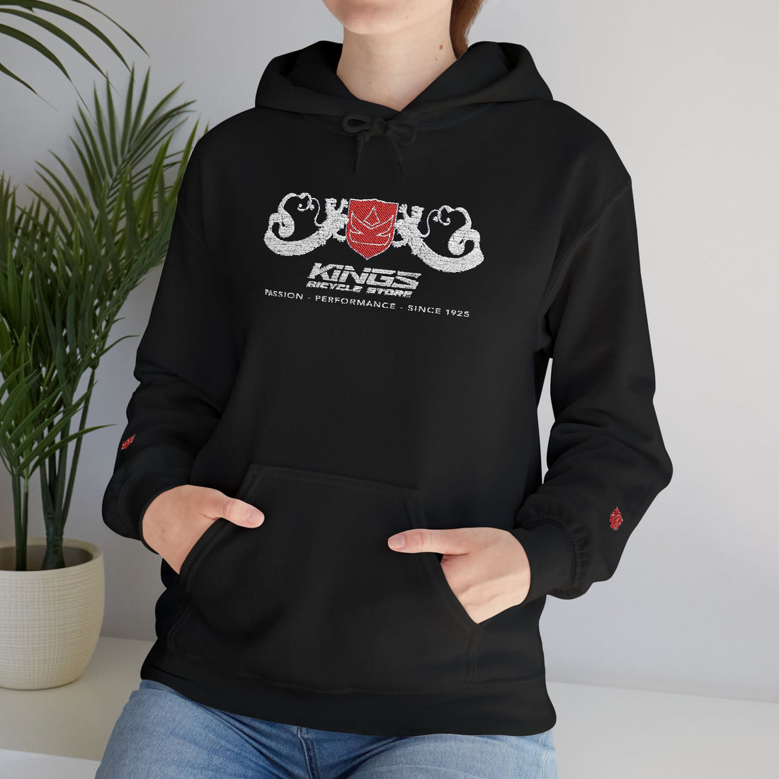 Kings Embroidered Hooded Sweatshirt