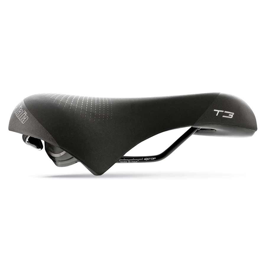 Selle Italia T 3  Flow S2 FeC Alloy Rail Soft-Tek Black