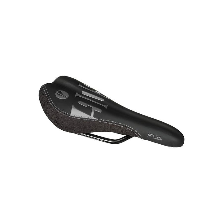 SDG Fly Jr Saddle Steel Rails -Blk/Blk