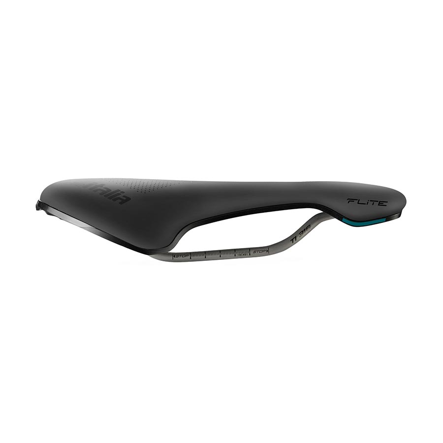 Selle Italia Flite Boost Gravel Ti 316 Superflow S Saddle 250 x 135mm Unisex 228g Black/Grey