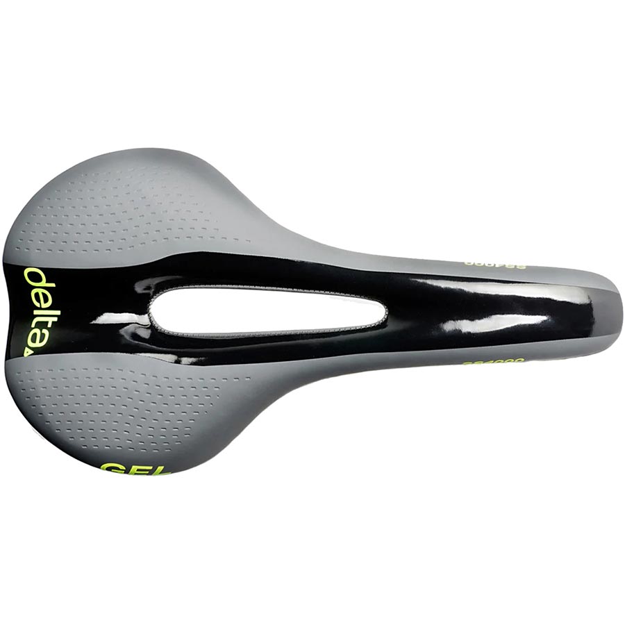 Delta Comfort Race Gel Saddle 270 x 140mm Unisex 300g Black/Grey