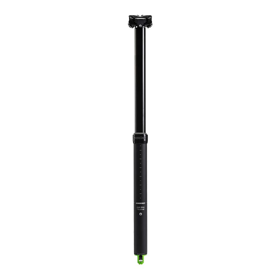 SDG Tellis V2 Dropper Seatpost (230mm) 31.6mm Black