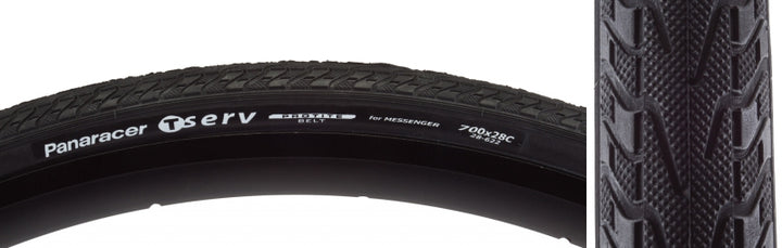 Panaracer T-Serv Protite Tire - 700 x 28 Clincher Folding Black 60tpi