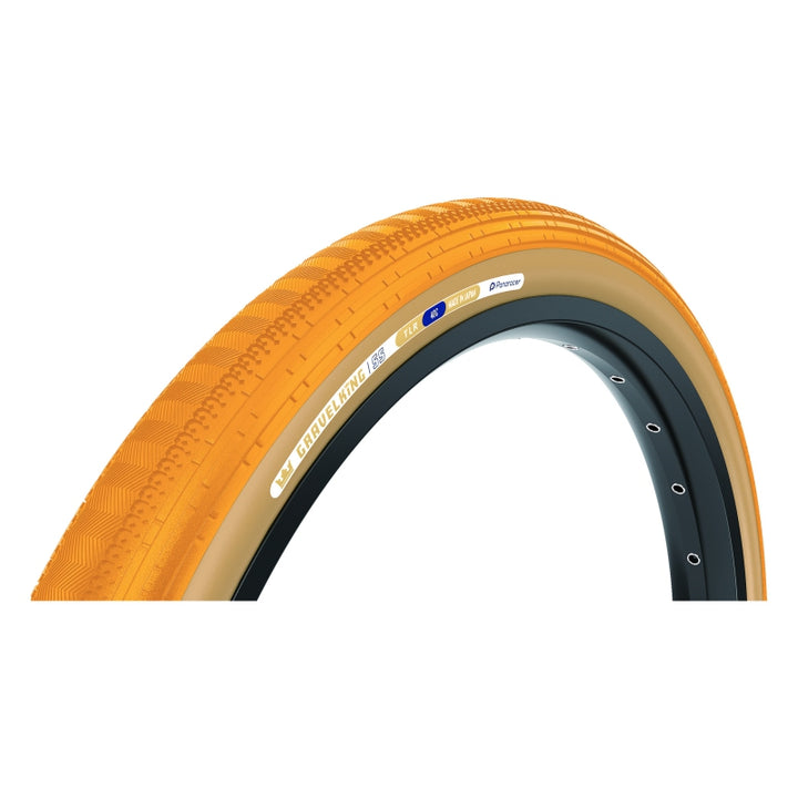 Panaracer GravelKing SS Tire - 700 x 45 Tubeless Folding Honey Butter/Brown