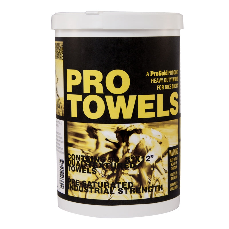 Pro Gold Products ProTowels Heavy Duty Wipes 90/Tub
