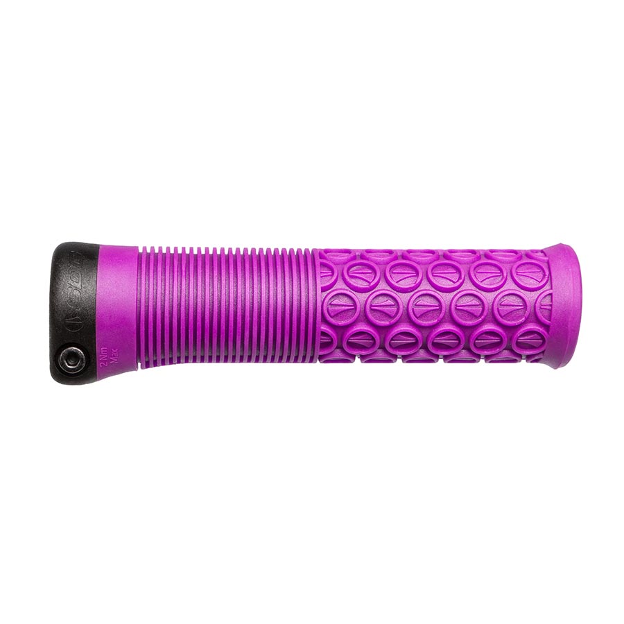 SDG Components Thrice 33 Grips 136mm Purple Pair