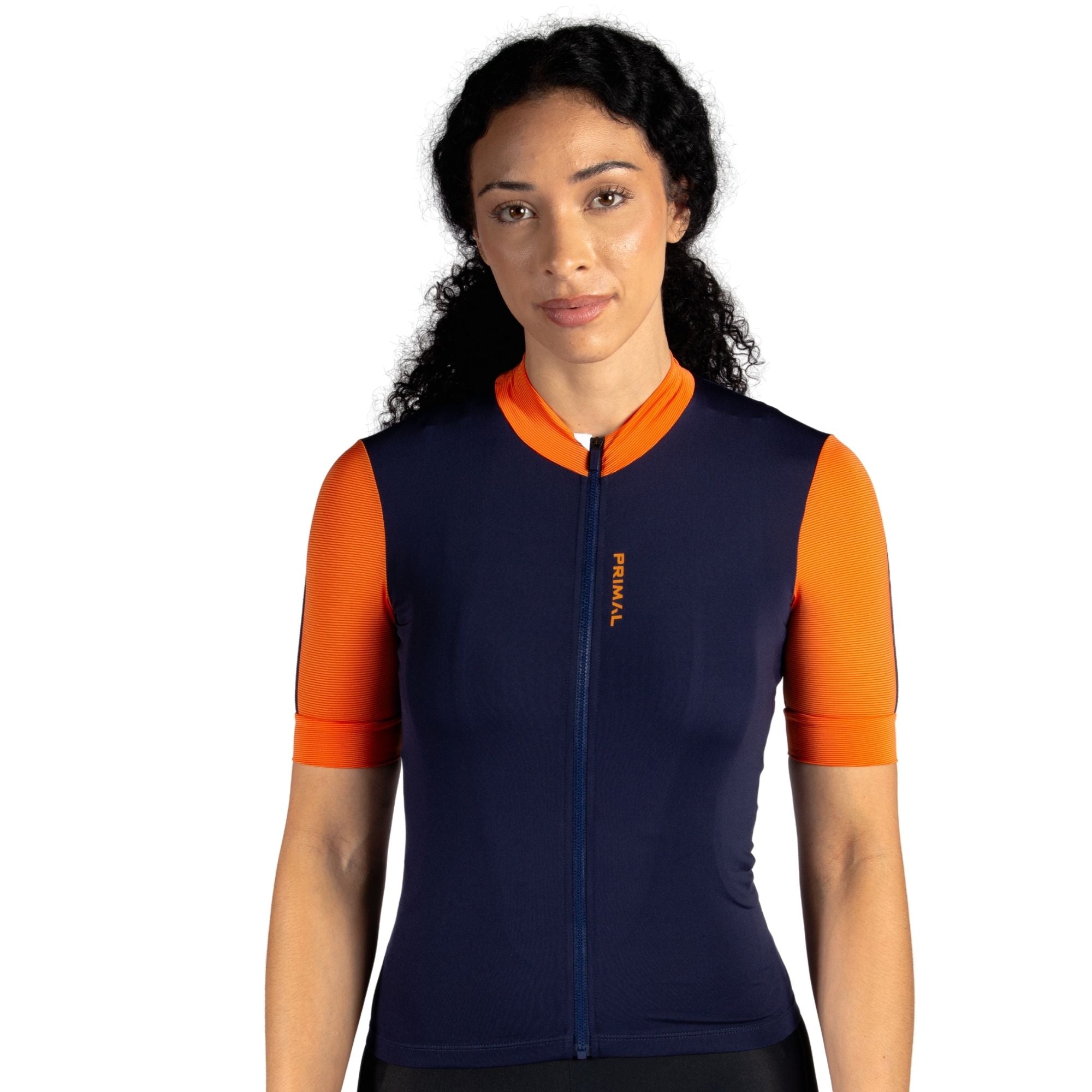 Alitios Women's Navy/Orange Vertos Jersey