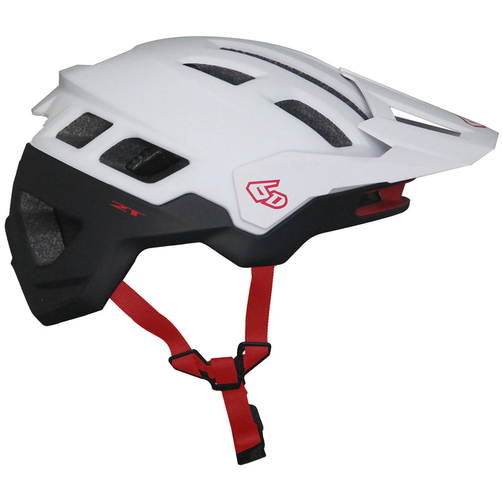 6D Helmets ATB-2T Helmet Ascent Matte White Black - XL/2XL