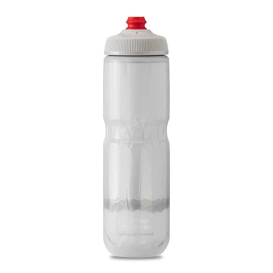 Polar Breakaway Insulated 24oz Water Bottle 710ml / 24oz White/Silver