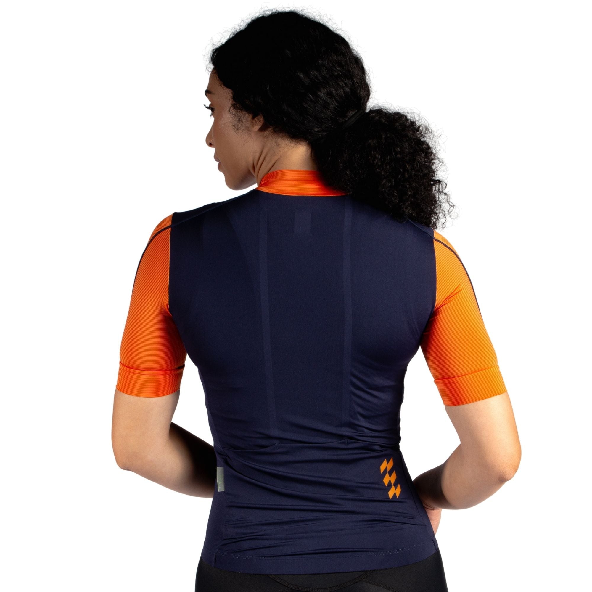 Alitios Women's Navy/Orange Vertos Jersey