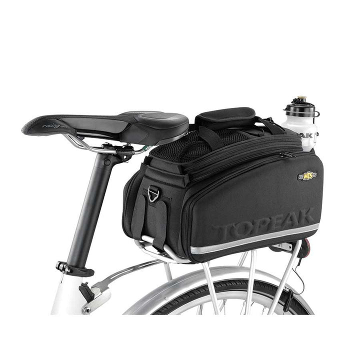 Topeak Strap Trunk Bag DXP Velcro Straps 14.2x9.8x8.5` 1010 c.i. Black