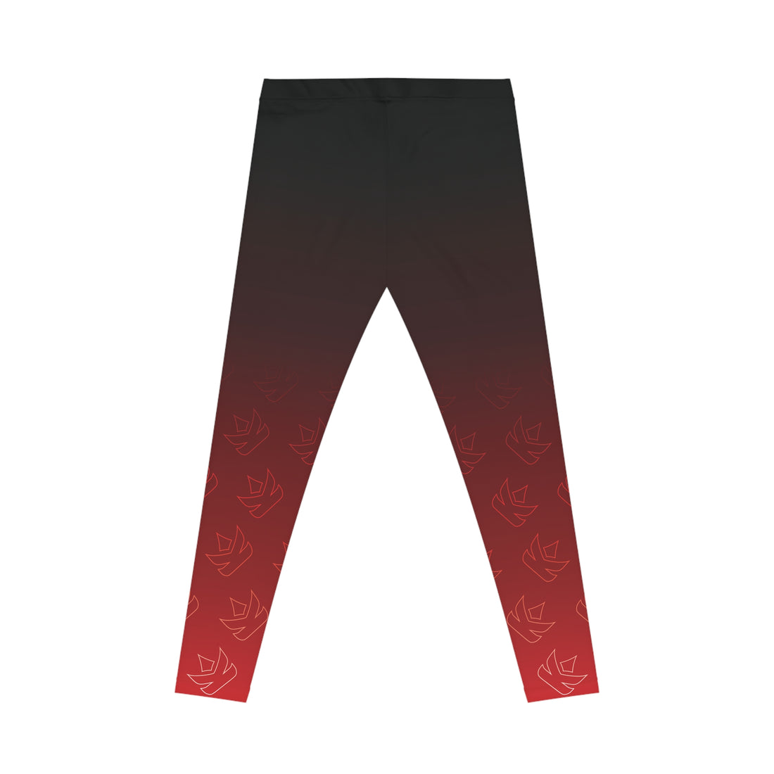 Kings Women's Casual Leggings Red