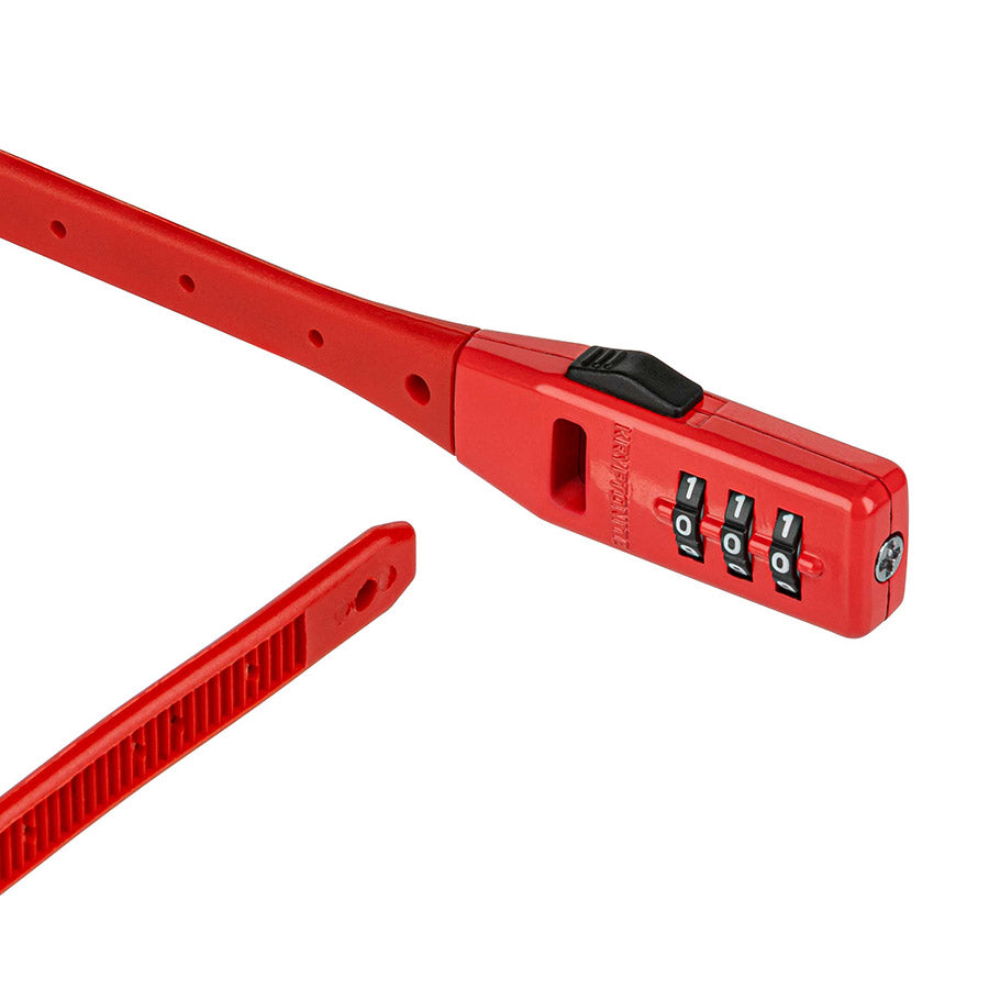 Kryptonite Click Lock Combo Lock - 530mm Red