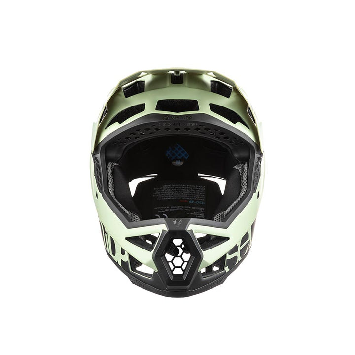 7iDP Project 23 Fiber Glass Full Face Helmet L 59 - 60cm Glacier Green/Black