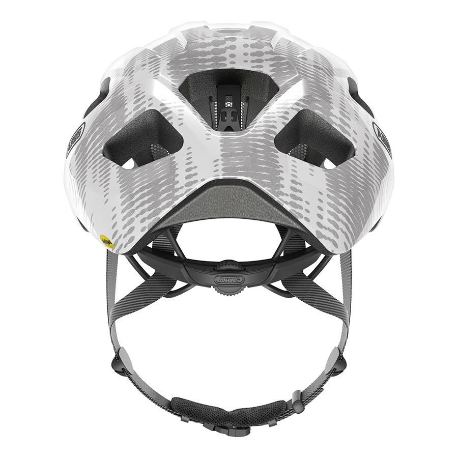 Abus Macator MIPS Helmet - White Silver Small