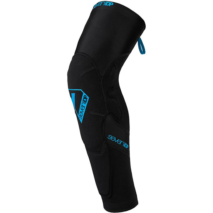 7iDP Transition Long Knee/Shin Guard Black XL Pair