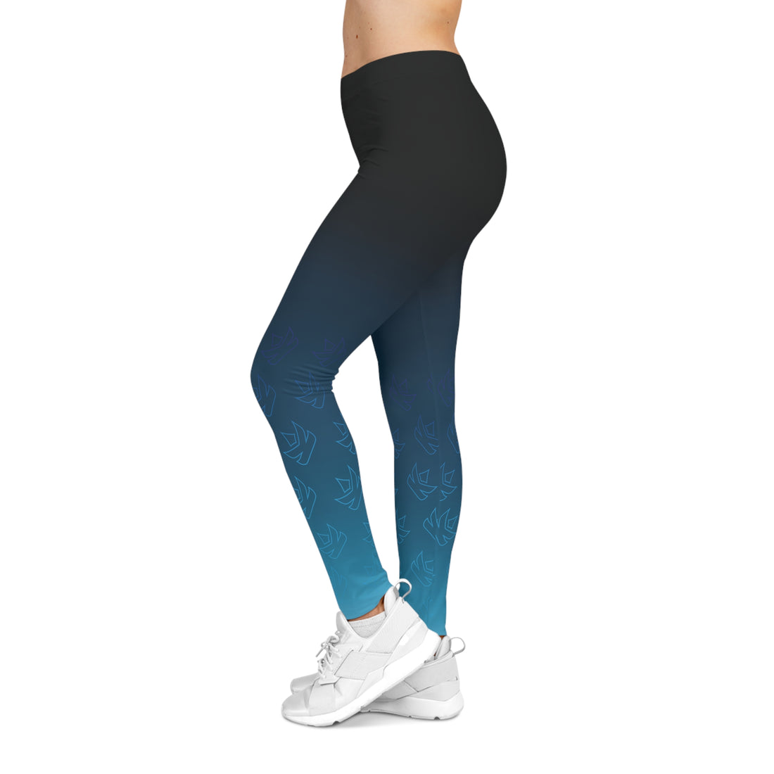 Kings Women's Casual Leggings Blue