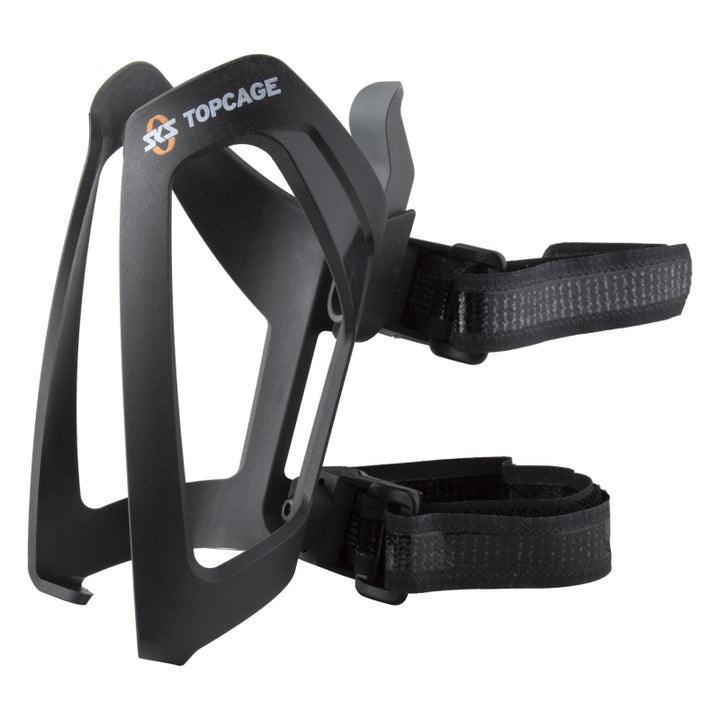 SKS Anywhere Mount Topcage Water Bottle Cage - Strap-On Black