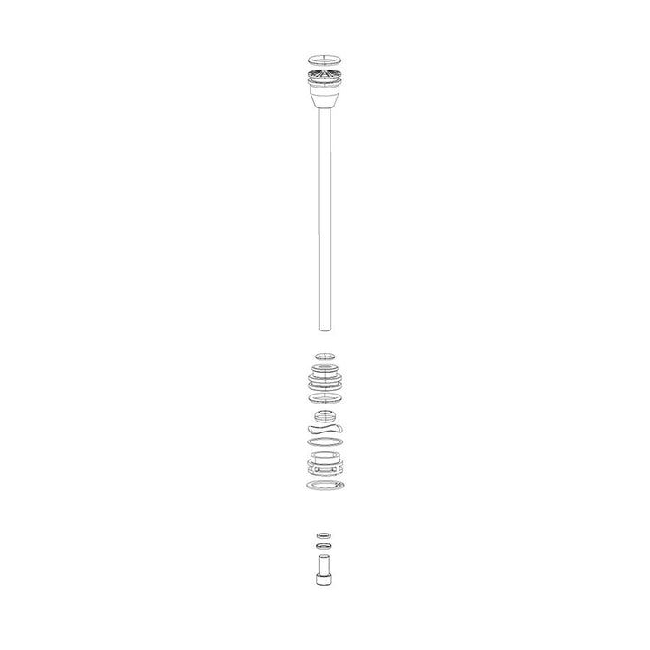 RockShox Solo Air Spring for RVL SA 140 BLK 140mm 11.4018.010.128
