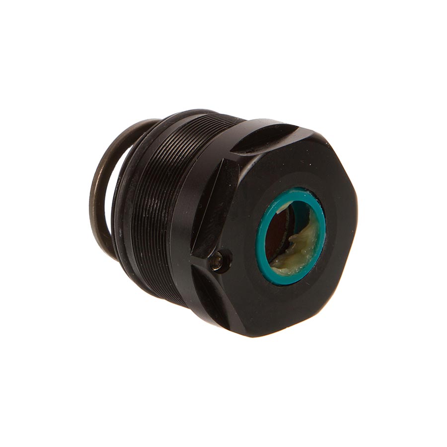 RockShox Rear Shock Damper Shaft Piston Kit - Includes Glide Ring And O-Ring - Super Deluxe Coil B1 2023+/Deluxe Coil B1 2023+