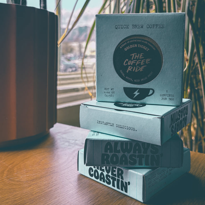 QUICK BREW COFFEE : THE GOLDEN TICKET
