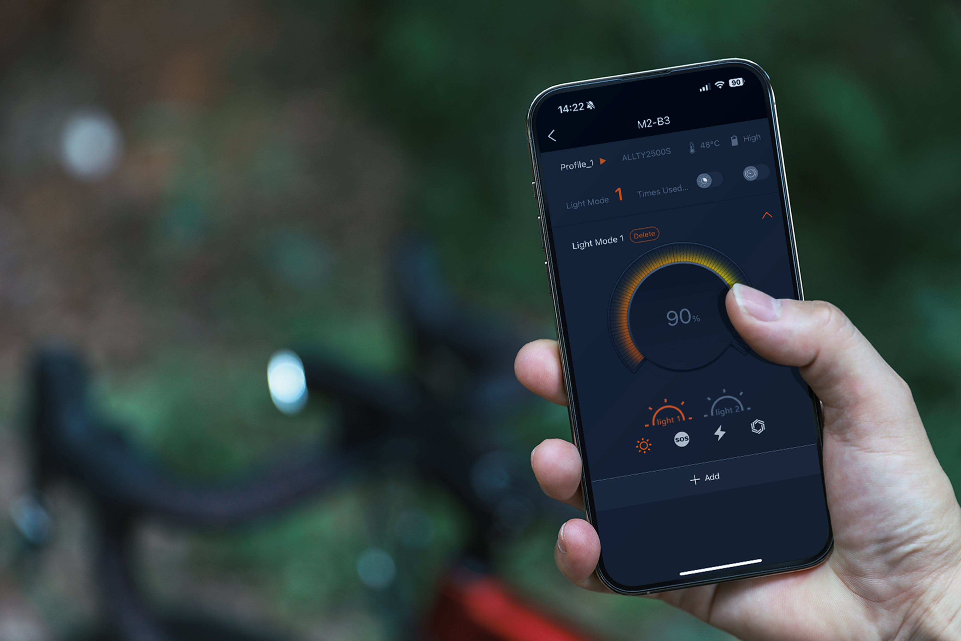 ALLTY 2500S Bicycle Light