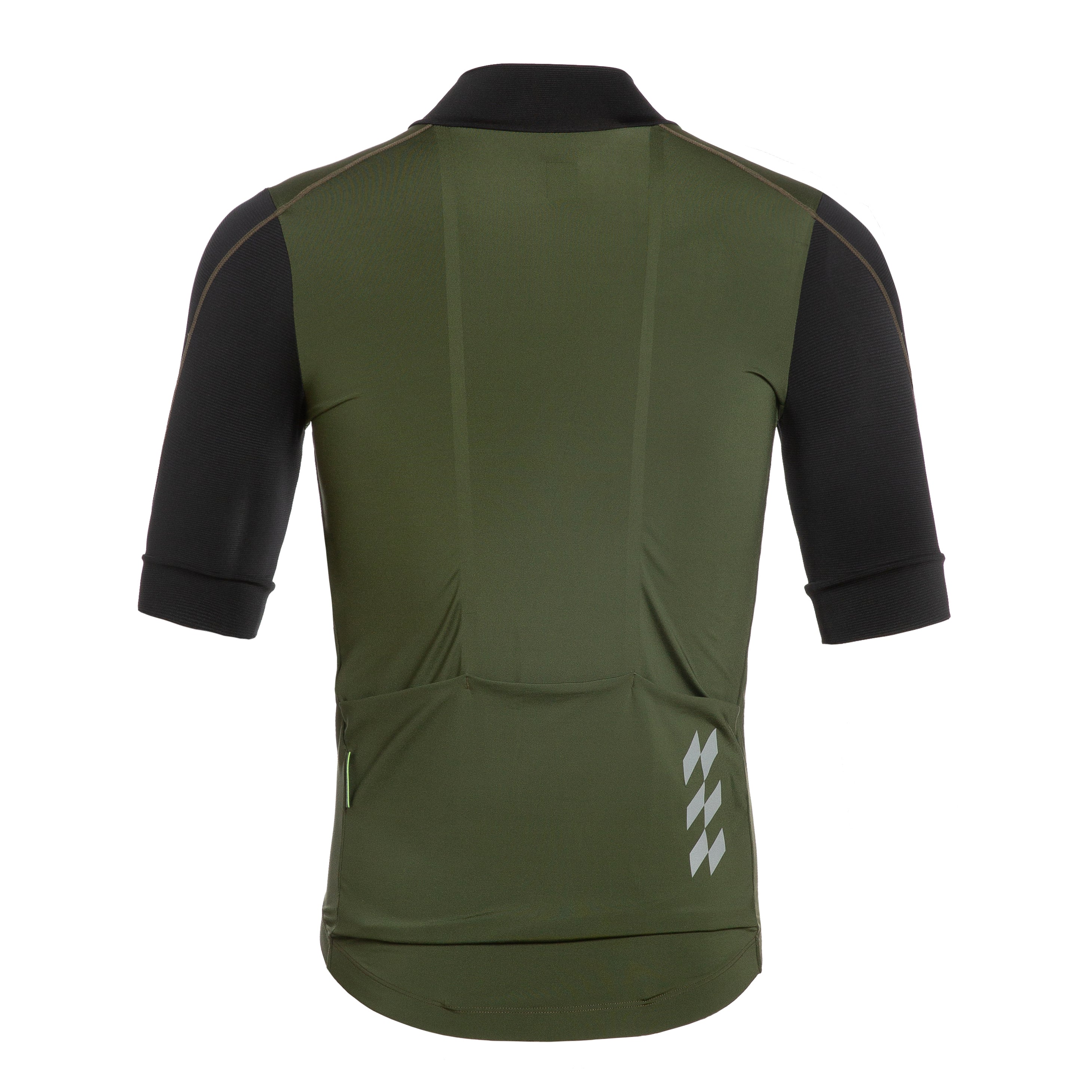 Alitios Men's Army Green/Black Vertos Jersey